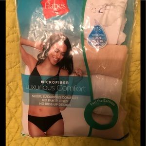 Woman’s Hanes 4pk Panties 9/2XL